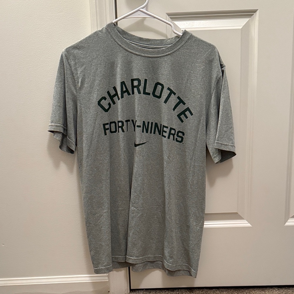 Nike Gray Charlotte Forty-Niners Tee
